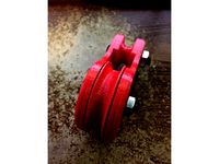 50mm Pulley (2x 608 bearing) by jbanion