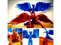 Hawkman and Hawkwoman by caiquecca