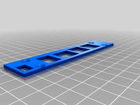 6" Rack,Raspberry Pi 3 Model B, Modified Backplate by Suitch