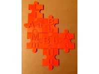 Alphabet Puzzle (English) by Pantelinho