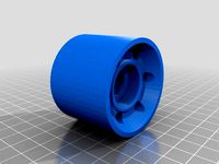 Skateboard Wheel by Gittham