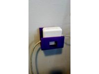 Apple Macbook Charger Wall Holder by felipe_modesto