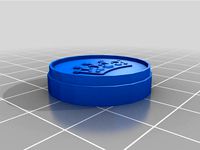 Checker With Crown - Replacement Piece by Gonzoman10