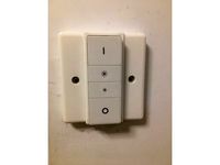 Philips Hue - single Hue remote UK triple light-switch cover by colosb