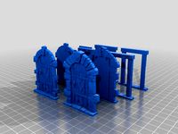 Wood and stone framed doors by Festera521