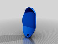 Rounded Motorcycle Throttle Shield by swirlingbrain