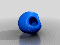 Jack Skelington Full Head Smoothed by sokratic