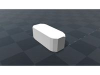 Monoclinic crystal Chalcanthite by Xlnt3D