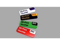 3D Printing Voucher - Euro/Dollar - German/English by rottaca