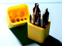 Drillpro center drill countersink set compartment by mightynozzle