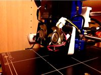 Prusa MK2s 2x5cm extruder fan by Kolomanshell