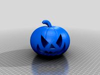 Pumpkin with or without scary face by teunKeusters