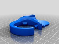 5015 Blower Duct for Wanhao D6 / Monoprice Ultimate with viewport by DecoyPlatypus