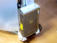 Power Supply Mount for Delta 3D Printer by yimamura