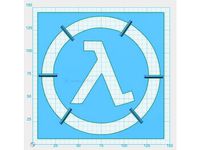 Lambda Logo Spray Mask by ArgusFPV