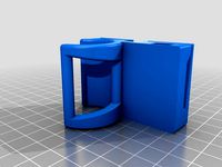 Double Molle 30mm flashlight holder with magnets by CosmicVelocity