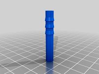 6mm Barb to 6mm OD tube by StringyMcStringface