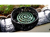 Voronoi Mosquito Coil Holder by msawtell