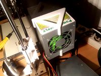 Anet A8 SFX power-supply mount (customizable,wip) by Clem5