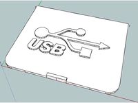 Logo y Puerta para USB / Logo and Door for USB by facacabemer