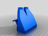 Geeetech-dual-extruder-funnel with internal nut holders by WilliamsOb