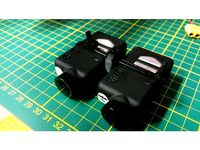 Mobius Stereo Mount for brushless gimbal by jj31