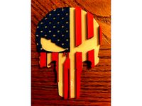 Punisher 3 Layer Plaque by JonC55