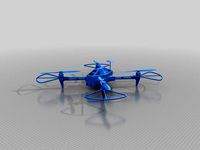 3D Pinted Drone (450) by das2010