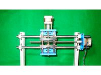 014-Homemade CNC Router Mill Laser Plotter 3D Printer Machine DIY Z Axis Slide Bed Base Linear Frame  by doitverything