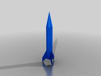 Estes engines compatible model rocket by gageti31
