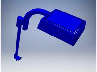 Anet A6 LED Panel Light ClipOn Upgrade by Area51