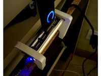 Support Hub USB Triangulaire Trust / USB strip mounting by Aklain52