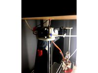 Anti wobble + Support Bowden - Anet A8 by Flavv-G_Conception