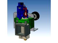 Nimble V1 and V6 mount for Creality CR-10 by ZestyTech