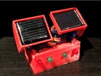 Electric Imp Solar Panel with Servos by DanHca