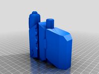 Officer D.Va pistol Front/Back files separated by TastyWhale