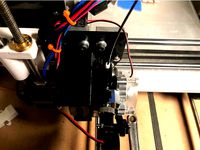 E3D Titan Aero Mount For Alunar M508 by micvee