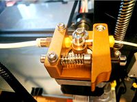 Mk8 Feeder/Extruder Filament Guide 1.75mm by dan0h