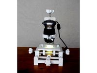 USB microscope stand with x-y base and built-in backlight by s7nlisek
