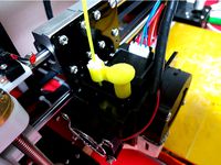 anet a8 extruder button & fillment guide & clean/ Rev.5 by big100