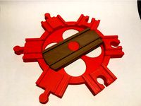 Toy Train Turntable by mingthemad