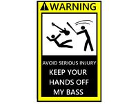 Keep your hands off my bass by Javierjim
