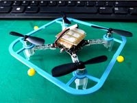 Crazyflie2 marker support by kurtsik