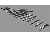 All melee weapons of battlefield 1 by cnPv_official