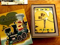 Isle of Trains card game inlay by oniony