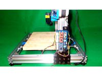 078-Homemade Laser Draw Mill Plotter 3D Printer DIY Arduino Robotic Drawing Machine Bed Base Frame  by doitverything