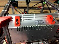 Tslot power supply mount by PeterEllens