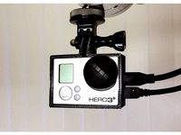 GoPro Hero 3 Improved Top and Bottom Frame Mounts by clough42