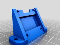 0.96" 128x64 OLED display mounting bracket by audioartillery