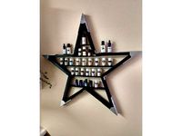 Star shaped wall box brackets by Verybland